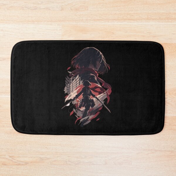 Item preview, Mikasa Ackerman Silhouette – Attack on Titan designed and sold by · GAMING SOUL ·.