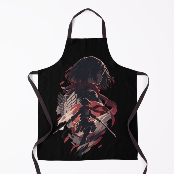 Item preview, Mikasa Ackerman Silhouette – Attack on Titan designed and sold by · GAMING SOUL ·.