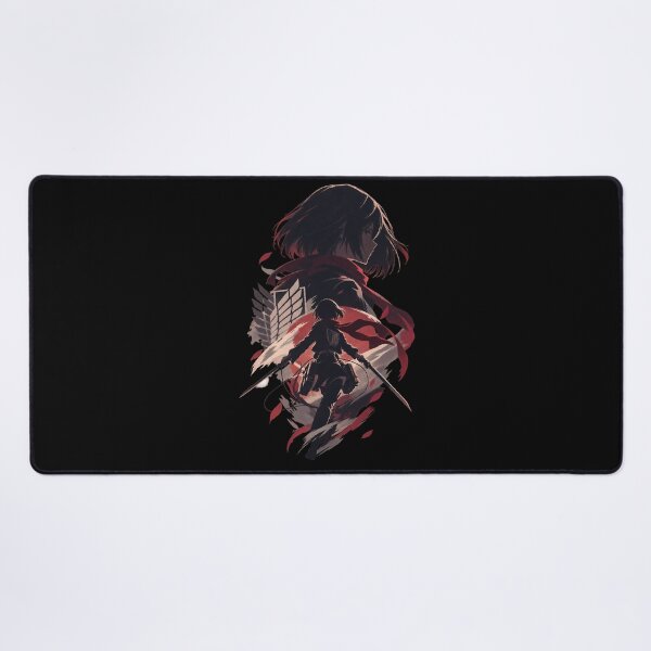Item preview, Mikasa Ackerman Silhouette – Attack on Titan designed and sold by · GAMING SOUL ·.