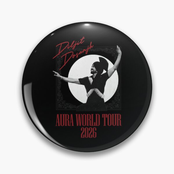 Item preview, Diljit Dosanjh Aura World Tour 2026 designed and sold by Mi-Zouhra.