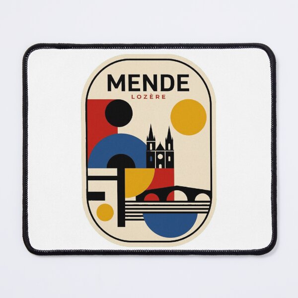 Item preview, Retro Mende Bauhaus Geometric Skyline designed and sold by k3rstman1.
