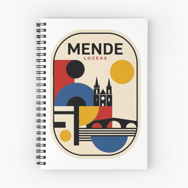Item preview, Retro Mende Bauhaus Geometric Skyline designed and sold by k3rstman1.