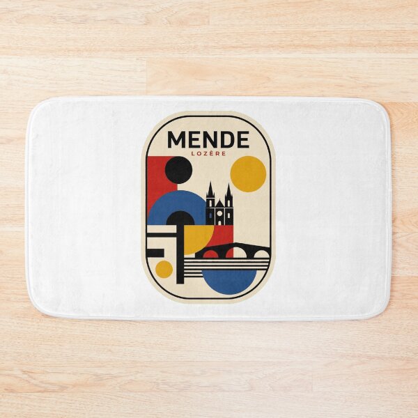 Item preview, Retro Mende Bauhaus Geometric Skyline designed and sold by k3rstman1.