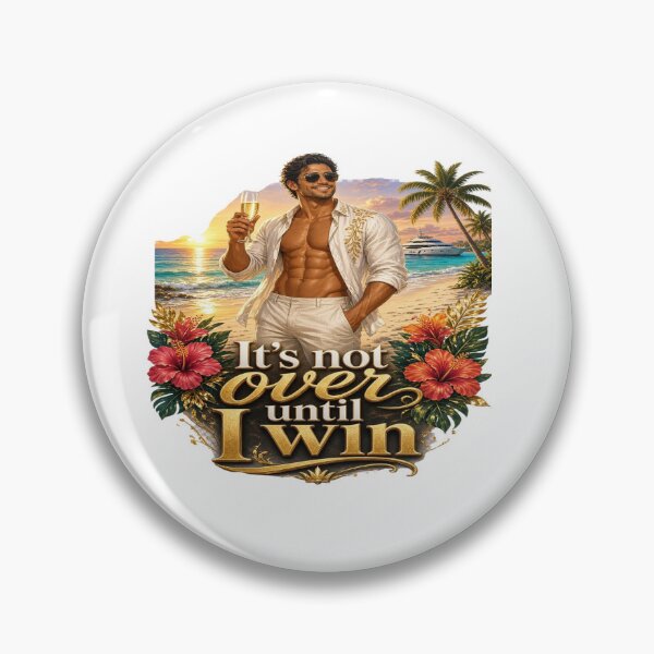 Item preview, It's Not Over Until I Win - Tropical Luxury Millionaire T-Shirt    designed and sold by Sushikidsntoddlers.