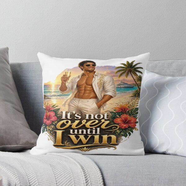Item preview, It's Not Over Until I Win - Tropical Luxury Millionaire T-Shirt    designed and sold by Sushikidsntoddlers.