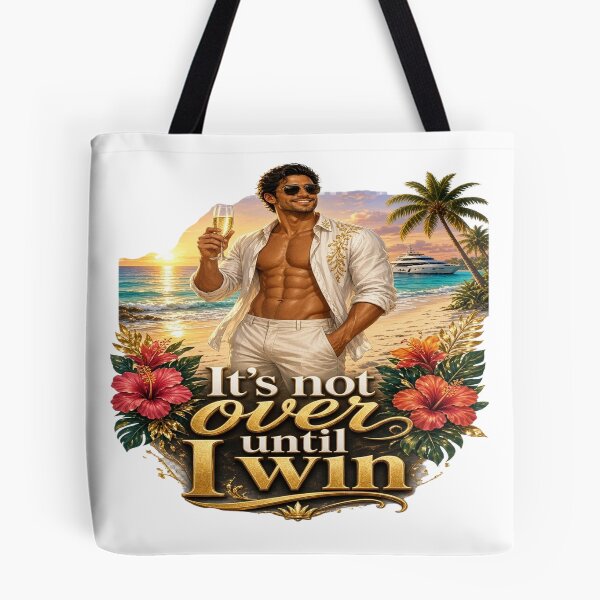Item preview, It's Not Over Until I Win - Tropical Luxury Millionaire T-Shirt    designed and sold by Sushikidsntoddlers.