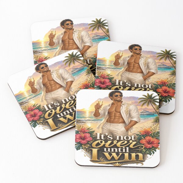 Item preview, It's Not Over Until I Win - Tropical Luxury Millionaire T-Shirt    designed and sold by Sushikidsntoddlers.