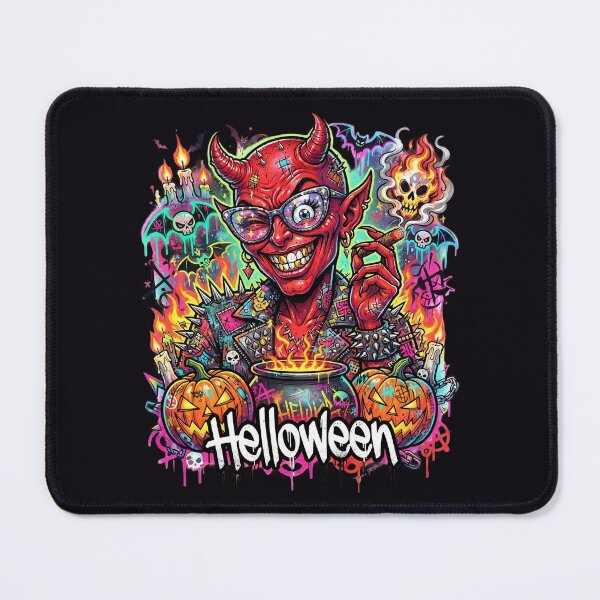 Item preview, Halloween She Devil Cigar Pumpkin Cauldron designed and sold by Voodoo Store Paranormal Collections.