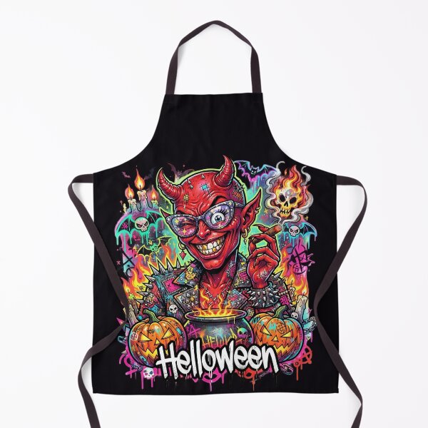 Item preview, Halloween She Devil Cigar Pumpkin Cauldron designed and sold by Voodoo Store Paranormal Collections.