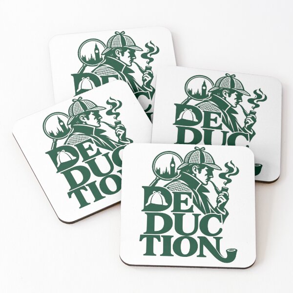 Item preview, Sherlock Holmes: Deduction in Deep Green designed and sold by Fenay Designs.