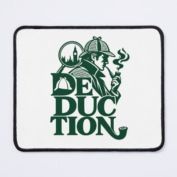 Item preview, Sherlock Holmes: Deduction in Deep Green designed and sold by Fenay Designs.