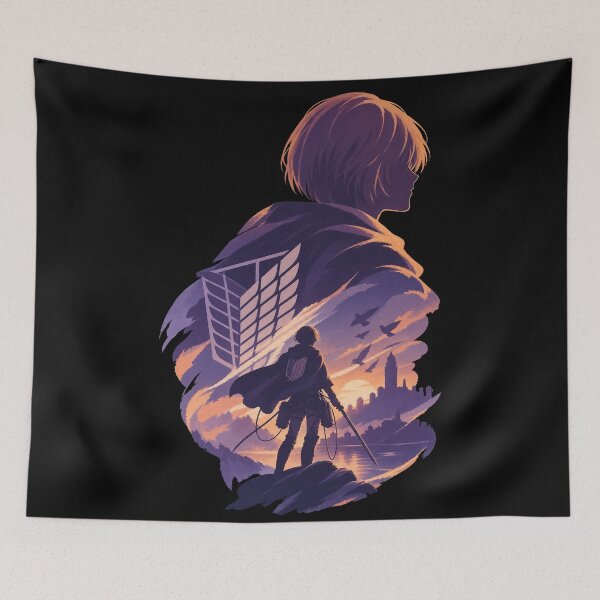 Item preview, Armin Arlert Silhouette – Attack on Titan designed and sold by · GAMING SOUL ·.