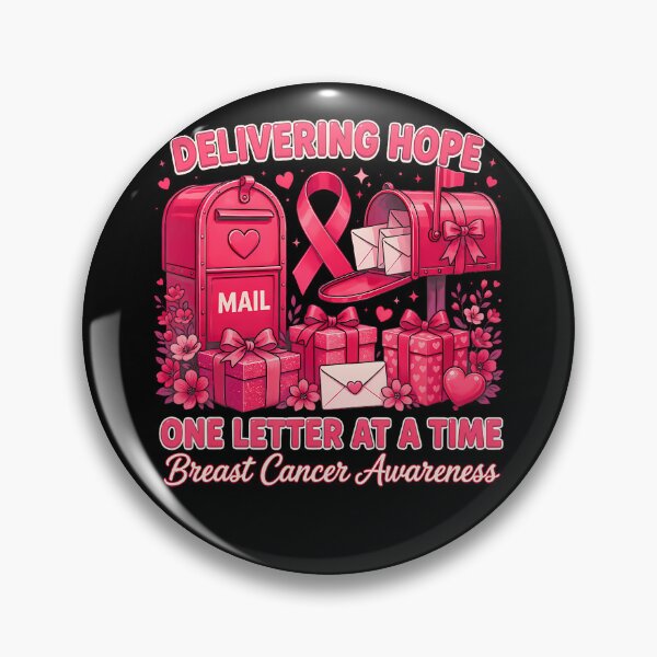Item preview, Postal Clerk Breast Cancer Awareness October We Wear Pink designed and sold by serialcarachts.