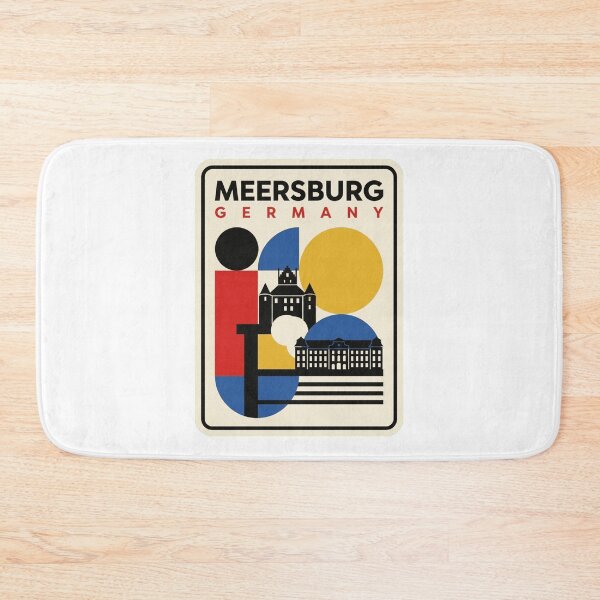 Artikelvorschau, Retro Meersburg Bauhaus Geometrische Skyline entworfen und verkauft von k3rstman1.