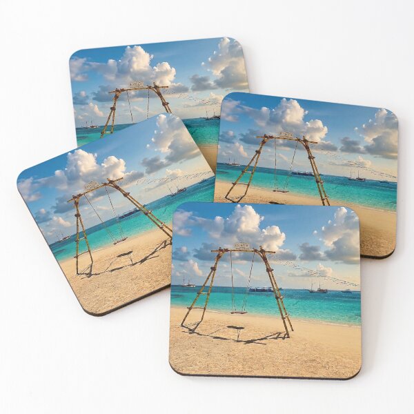 Item preview, Bamboo Swimg on Paradise Island Beach Egypt designed and sold by BeataChojecka.