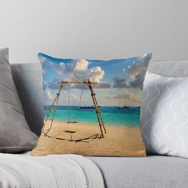 Item preview, Bamboo Swimg on Paradise Island Beach Egypt designed and sold by BeataChojecka.