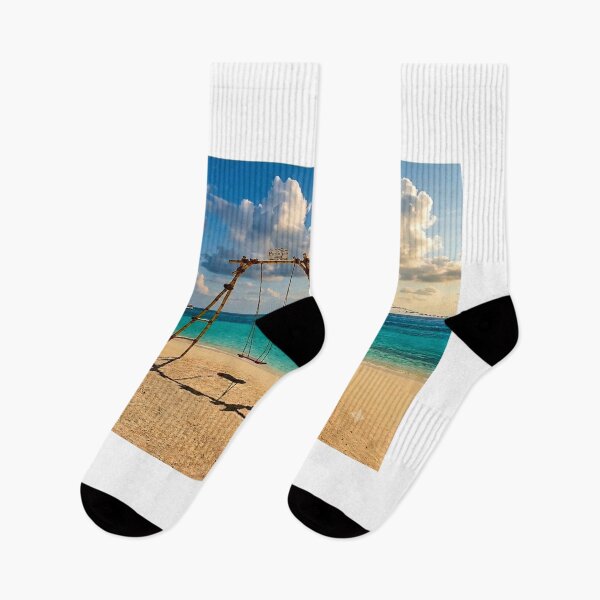 Item preview, Bamboo Swimg on Paradise Island Beach Egypt designed and sold by BeataChojecka.