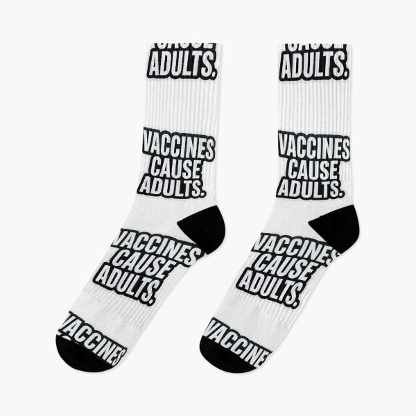 Item preview, Vaccines Cause Adults Funny Pro Science Nurse Doctor Public Health Humor Quote designed and sold by raedattia.
