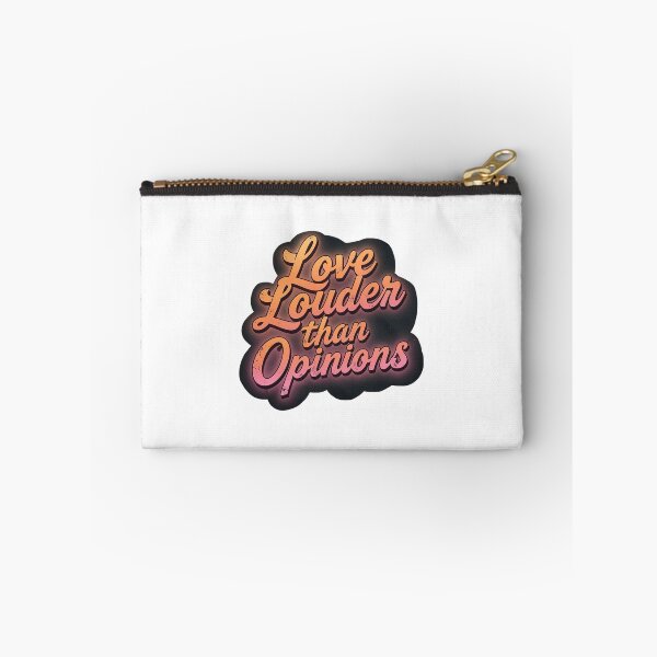 Item preview, Retro Love Louder Than Opinions Typography Graphic Design designed and sold by NotSoSubtleRosiePeas.