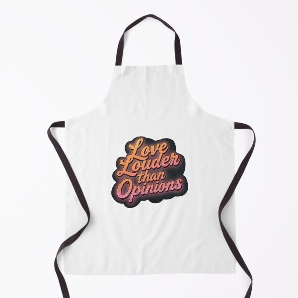Item preview, Retro Love Louder Than Opinions Typography Graphic Design designed and sold by NotSoSubtleRosiePeas.