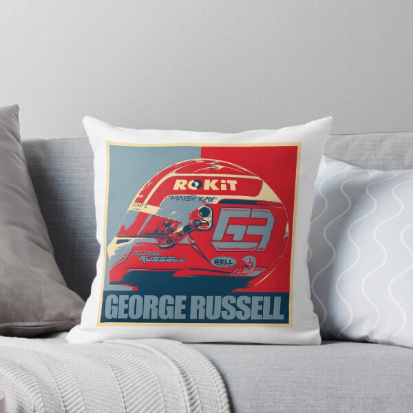 Item preview, George Russell Racing Design Featuring Mercedes Inspired Theme designed and sold by Newartist4u.