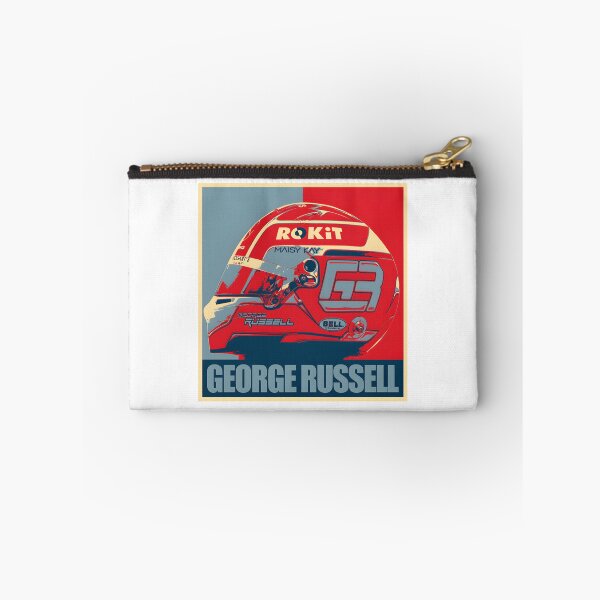 Item preview, George Russell Racing Design Featuring Mercedes Inspired Theme designed and sold by Newartist4u.