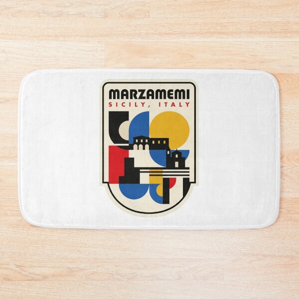 Item preview, Retro Marzamemi Bauhaus Geometric Skyline designed and sold by k3rstman1.