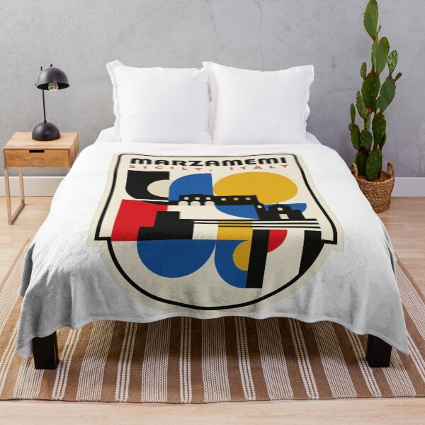 Item preview, Retro Marzamemi Bauhaus Geometric Skyline designed and sold by k3rstman1.