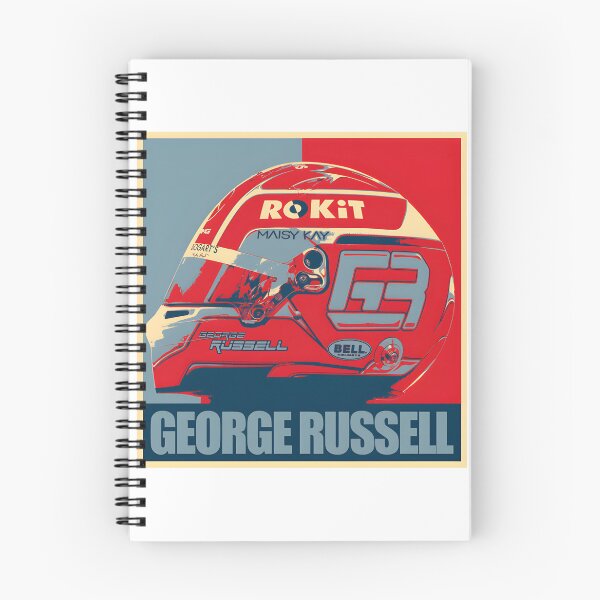 Item preview, George Russell Racing Design Featuring Mercedes Inspired Theme designed and sold by Newartist4u.