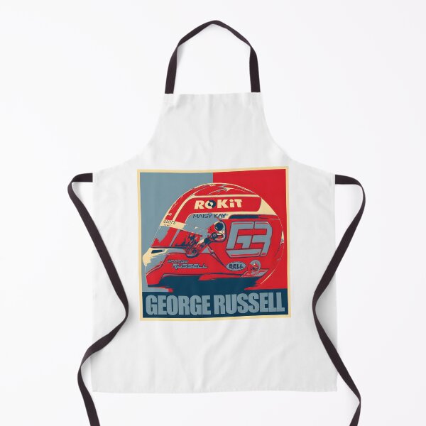 Item preview, George Russell Racing Design Featuring Mercedes Inspired Theme designed and sold by Newartist4u.