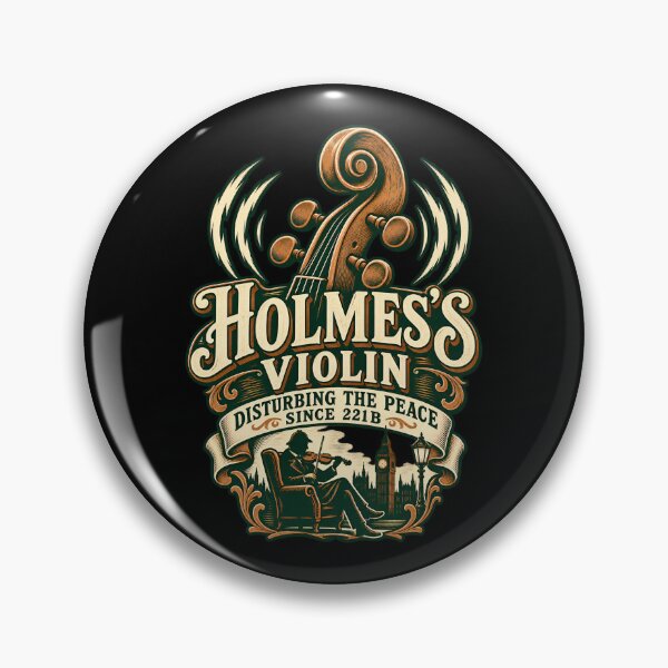 Item preview, Sherlock Holmes: Violin Disturbing the Peace designed and sold by Fenay Designs.