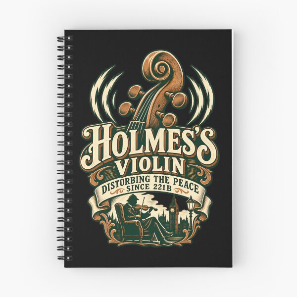 Item preview, Sherlock Holmes: Violin Disturbing the Peace designed and sold by Fenay Designs.