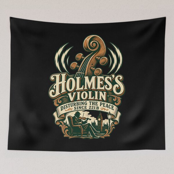 Item preview, Sherlock Holmes: Violin Disturbing the Peace designed and sold by Fenay Designs.