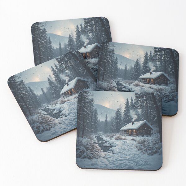 Item preview, Creekside in the winter designed and sold by CreekSideCreat.