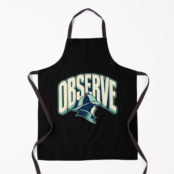 Item preview, Sherlock Holmes: Observe in Teal and Navy designed and sold by Fenay Designs.