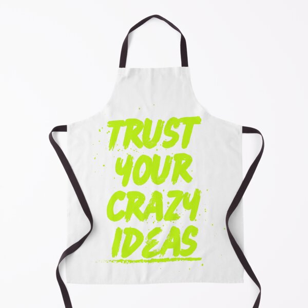 Item preview, Trust Your Crazy Ideas Motivational Typography Art designed and sold by serotonin75114.