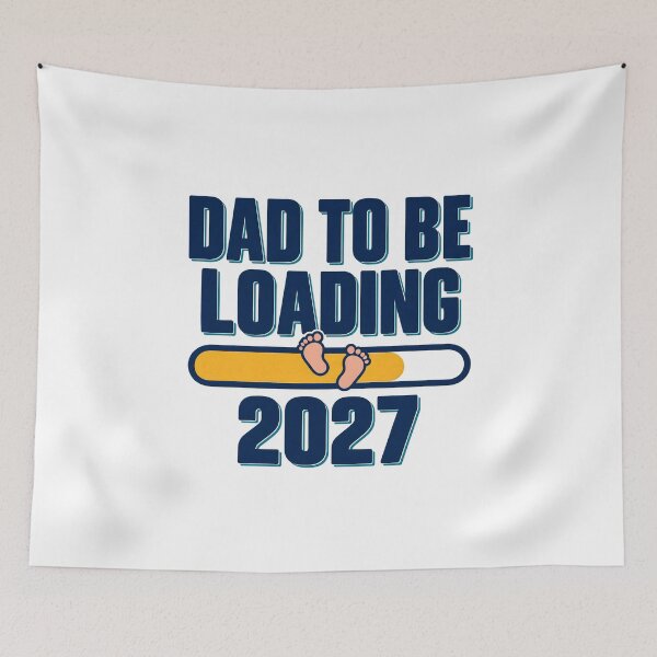 Item preview, Dad To Be Loading 2027 designed and sold by calicito.