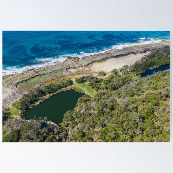 Item preview, Sweeping Aerial View of the Beautiful Angourie Coast designed and sold by Southern Cross Lifestyle .