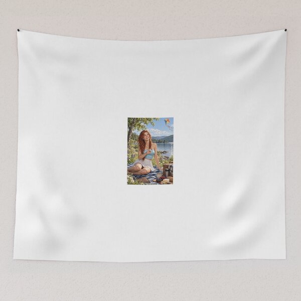 Item preview, Rowan Fletcher peaceful summer day by the lake designed and sold by CathryneDelamort.