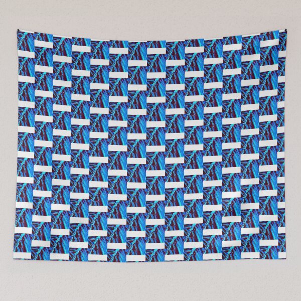 Item preview, Trapped in Blue Abstract Art Design with Deep Ocean and Emotion Themes designed and sold by JeyOrk.