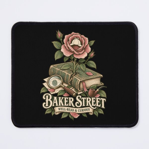 Item preview, Sherlock Holmes: Baker Street, Well-Read and Curious designed and sold by Fenay Designs.