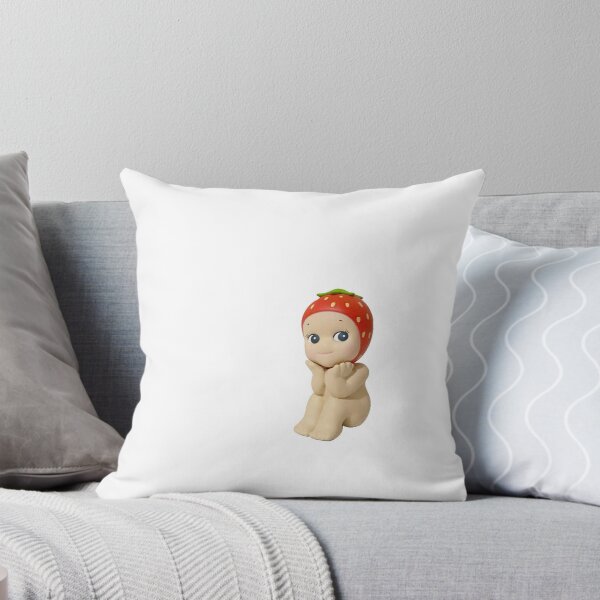 Item preview, Strawberry kewpie baby cherub sitting designed and sold by ellmoswrld.