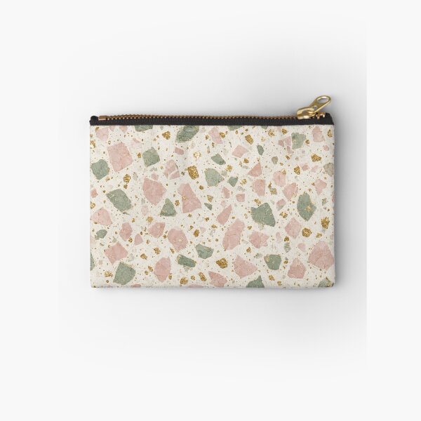 Item preview, Pastel Terrazzo Stone Fragment Abstract Mosaic Pattern designed and sold by IntelliMindDesigns.
