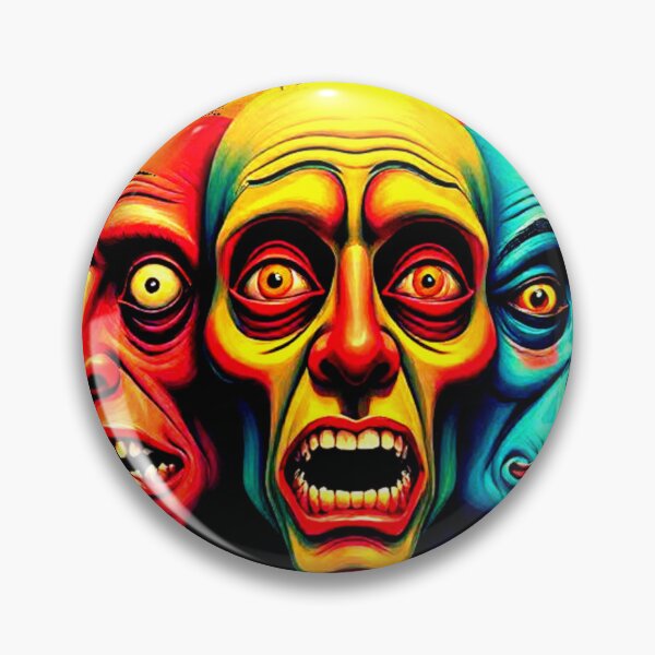 Item preview, Three Faces of Psychedelic Terror designed and sold by RAISC.