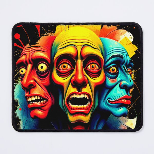 Item preview, Three Faces of Psychedelic Terror designed and sold by RAISC.