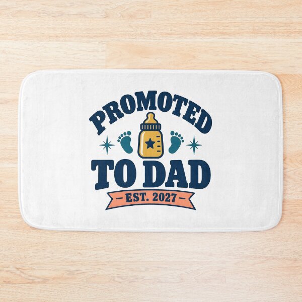 Item preview, Promoted To Dad Est 2027 designed and sold by calicito.