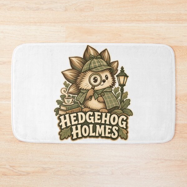 Item preview, Sherlock Holmes: Cozy Hedgehog Detective designed and sold by Fenay Designs.