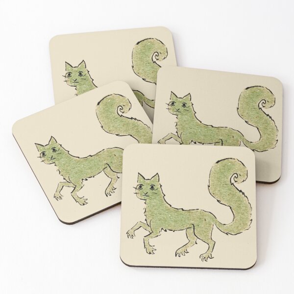 Item preview, silly medieval cat  designed and sold by ausketches.
