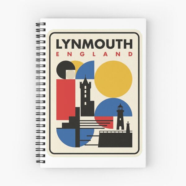 Item preview, Retro Lynmouth Bauhaus Geometric Skyline designed and sold by k3rstman1.