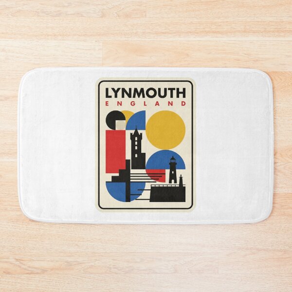 Item preview, Retro Lynmouth Bauhaus Geometric Skyline designed and sold by k3rstman1.